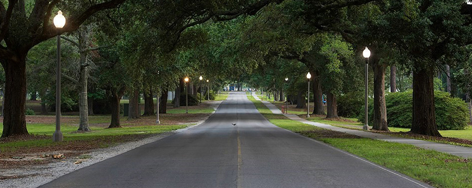 wide road